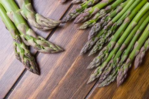 Asparagus bunch Stock Photos