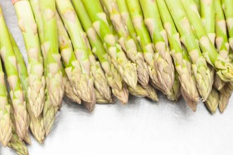 Asparagus bunch Stock Photos