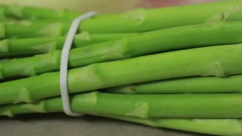 Asparagus Close up Vidéo 155411665