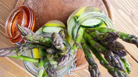 Asparagus  Foto stock