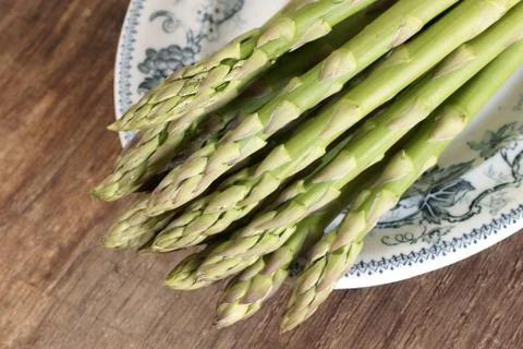 Asparagus spears Stock Photos