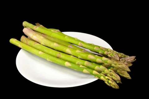 Asparagus spears Stock Photos