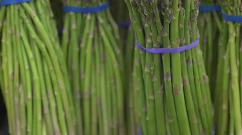Asparagus at the Store Stock Footage 33071047