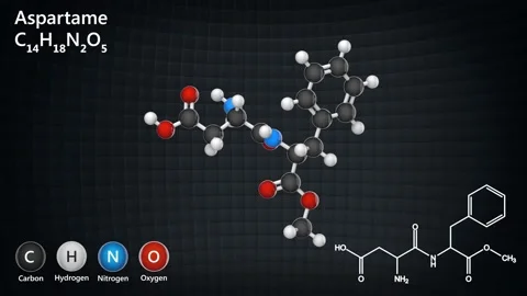 Aspartame. Seamless loop. Stock Footage 154734572