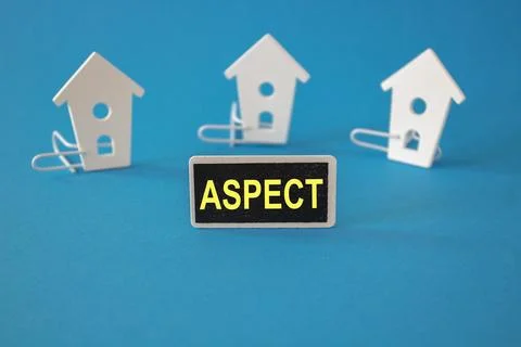 Aspect symbol. Stock Photos