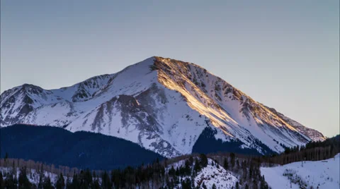 Aspen Mountain top Stock Footage 34655270