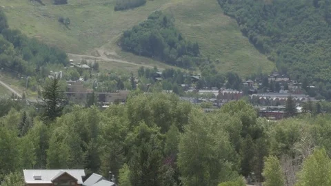 Aspen Ski Resort Stock Footage 85290675