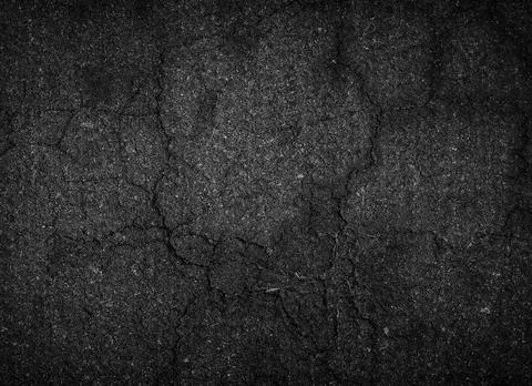 Asphalt crack Stock Photos