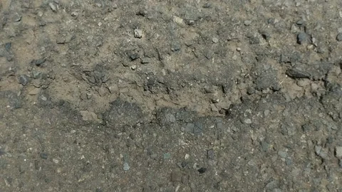 Asphalt on the highway is peeling 스톡 동영상 305977704