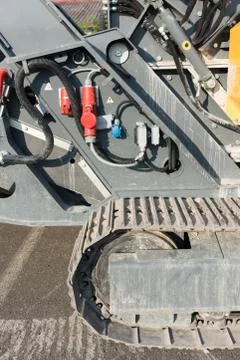 Asphalt miller Stock Photos