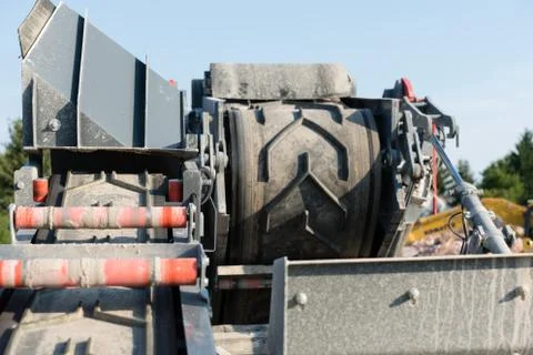 Asphalt miller Stock Photos