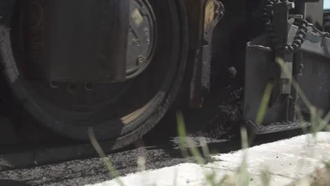 Asphalt Paving Stock Footage 172163719