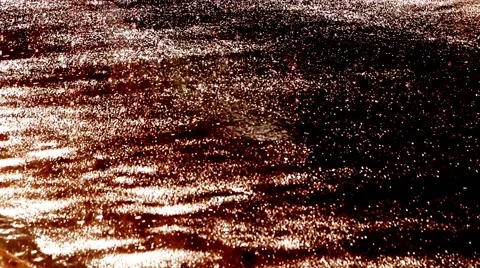 Asphalt in the rain Stock Footage 66112211