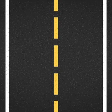 Asphalt Road Stock Illustration