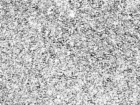 Asphalt &amp; Road Isolated Texture Overlay Stock Illustration