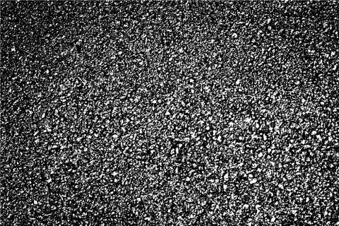 Asphalt &amp; Road Isolated Texture Overlay Stock Illustration