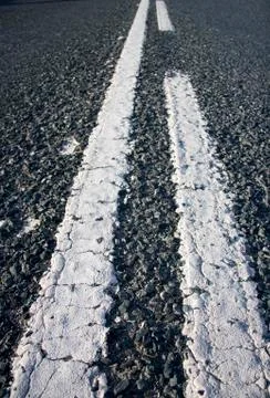 Asphalt road Stock Photos