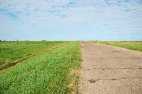 Asphalt road Stock Photos