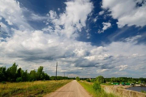 Asphalt road Stock Photos