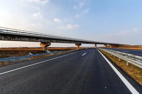 Asphalt road Stock Photos