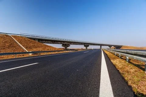 Asphalt road Stock Photos