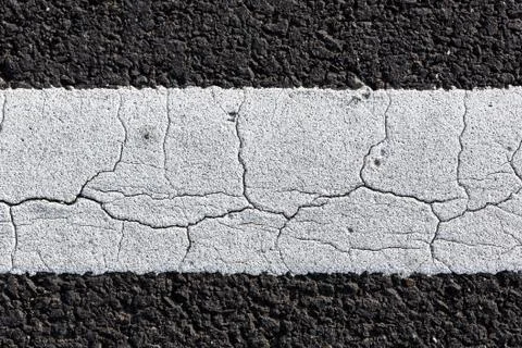 Asphalt of a road Stock Photos