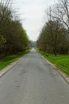Asphalt road Stock Photos