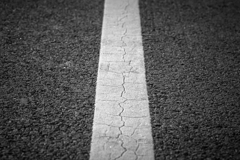Asphalt of a road Stock Photos