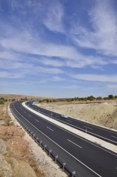 Asphalt road Stock Photos