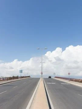 Asphalt road Stock Photos