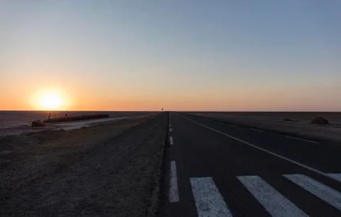 Asphalt road Stock Photos