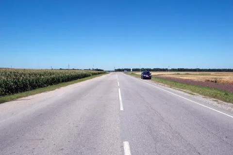 Asphalt road Stock Photos