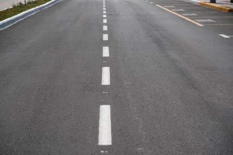 Asphalt road Stock Photos