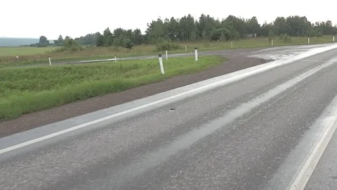 Asphalt road at speed Stock Footage 115333345