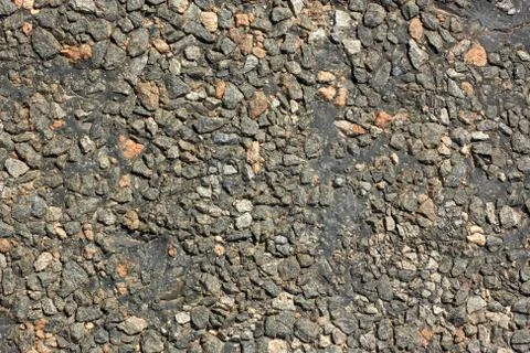 Asphalt road surface close-up Stock Photos