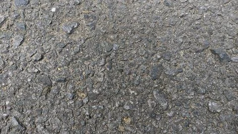 Asphalt Road Texture Background Close Up Stock Photos