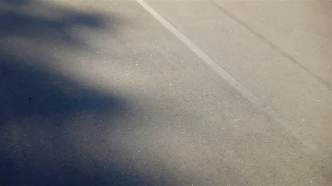 Asphalt shadow background gray Video stock 89887345