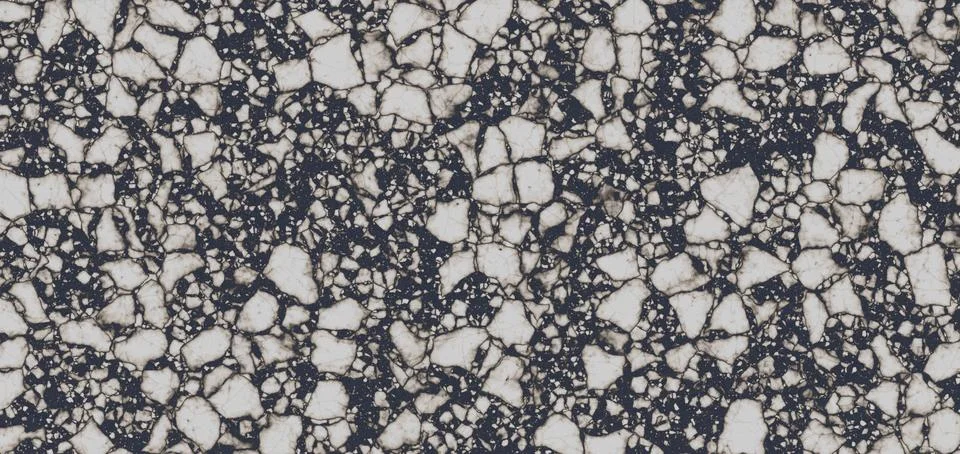 Asphalt, Texture, Aggregate Stock Illustration