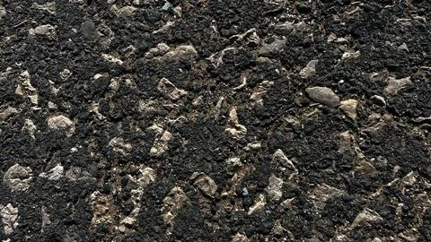 Asphalt texture. Background texture of the rough asphalt road closeup Stock Photos