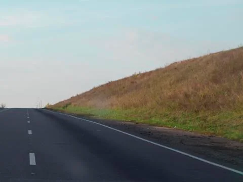 The asphalted road Stock Photos