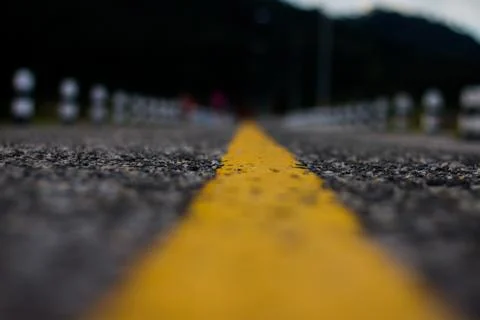 Asphlt road Stock Photos