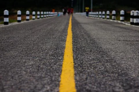 Asphlt road Stock Photos