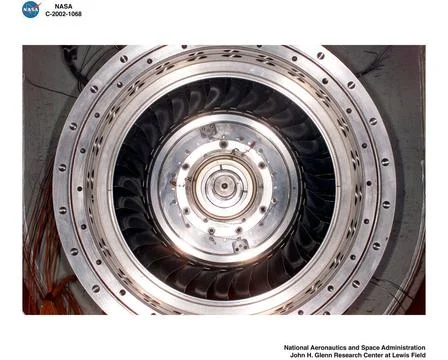 ASPIRATED COMPRESSOR STATOR AND CASING Copyright: xpiemagsx piemagsspace-2... Stock Photos