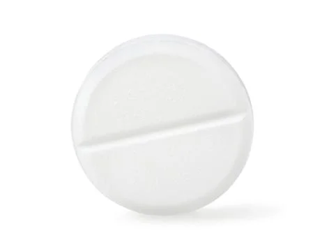 Aspirin isolated path Stock Photos