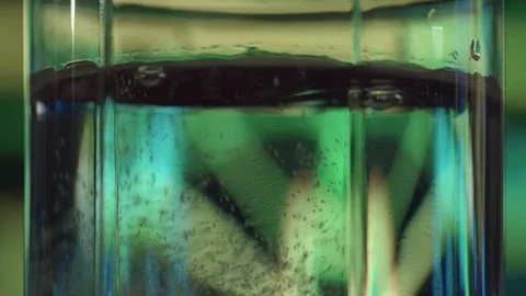 Aspirin in Water Stock Footage 87054749