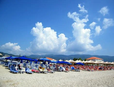 Asprovalta beach Stock Photos