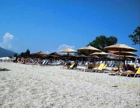 Asprovalta beach Stock Photos
