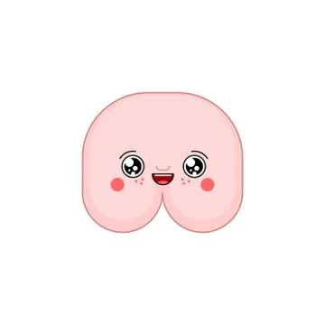 Thong kawaii cute cartoon funny underpants sweet Vector Image