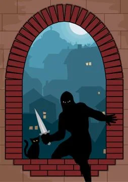 Assassin Stockillustratie