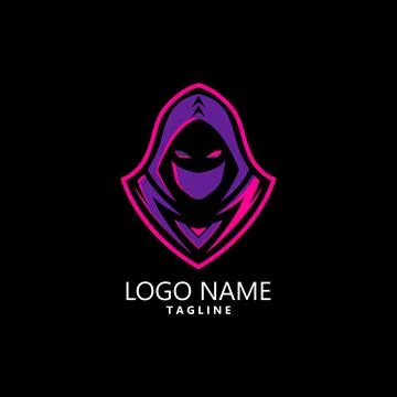 Assassin mascot logo design vector 스톡 일러스트